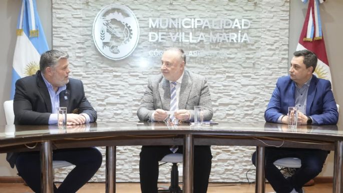 Accastello recibió al gobernador del Rotary Club