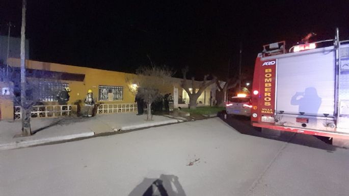Sofocaron incendio en una vivienda del barrio Roque Sáenz Peña