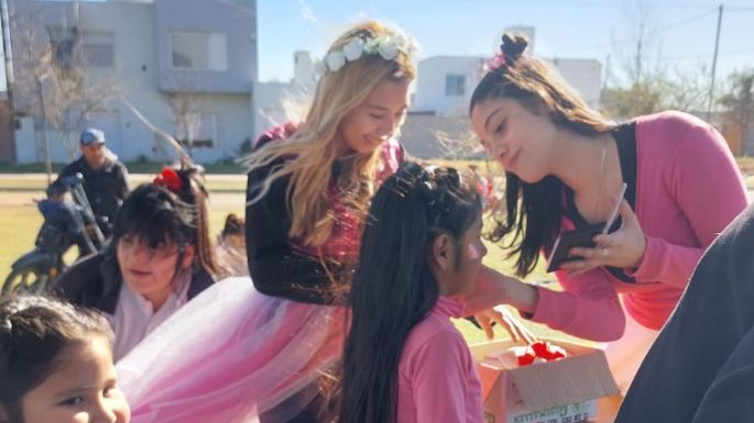 Niños disfrutaron de juegos, sorpresas y cortes de pelo