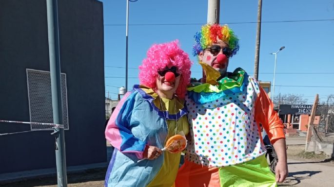 Niños disfrutaron de juegos, sorpresas y cortes de pelo
