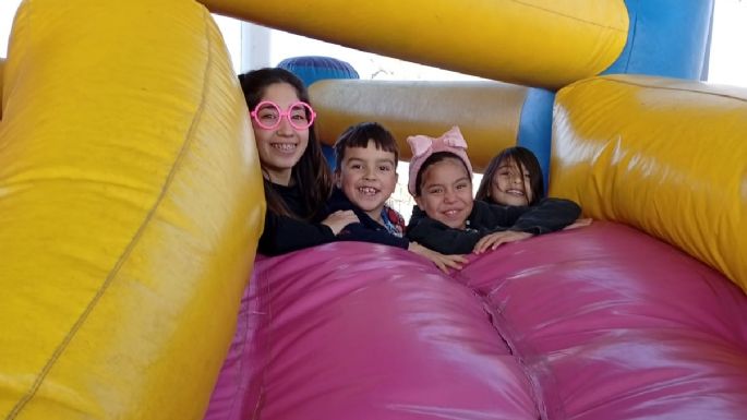 Niños disfrutaron de juegos, sorpresas y cortes de pelo