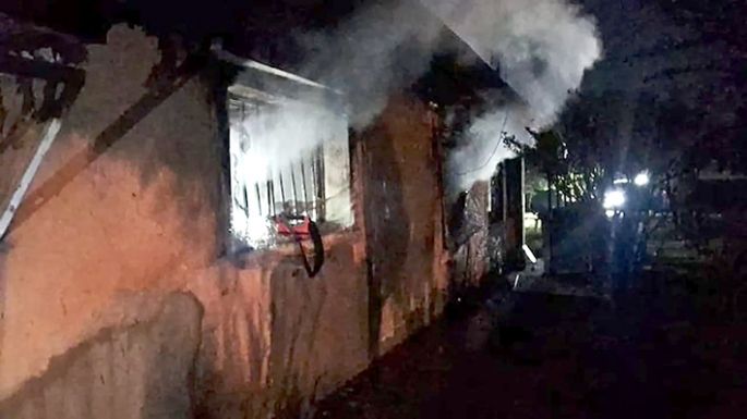 Murieron un niño y un hombre en un incendio