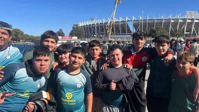 Villamarienses vibraron con Los Pumas