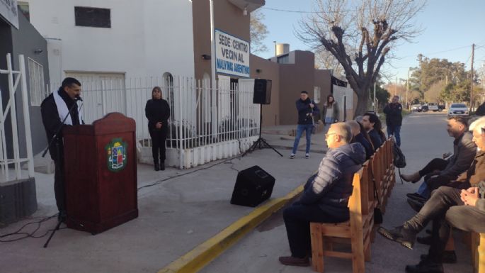 Inauguraron el SIM del barrio Malvinas Argentinas