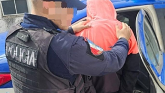 Cayó tras robarle a un repartidor