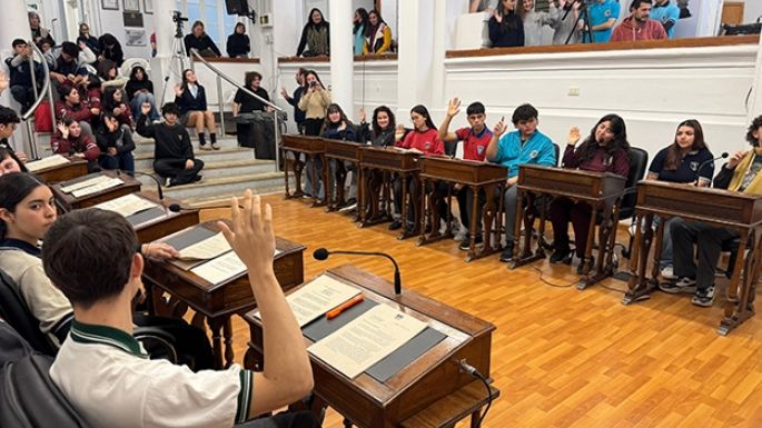 El Concejo Estudiantil aprobó tres proyectos en la primera sesión