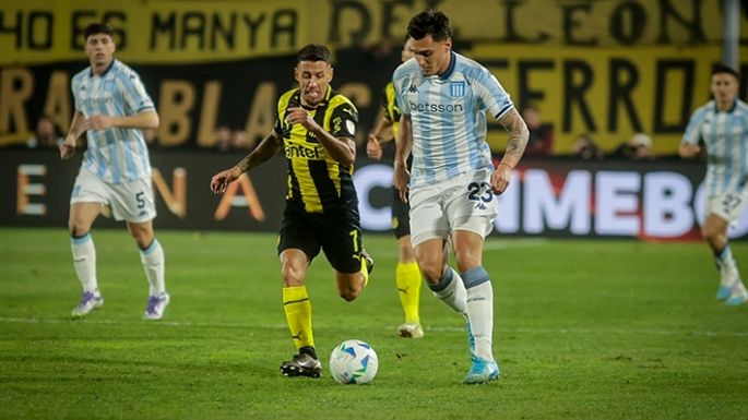 Racing no pudo frente a Peñarol