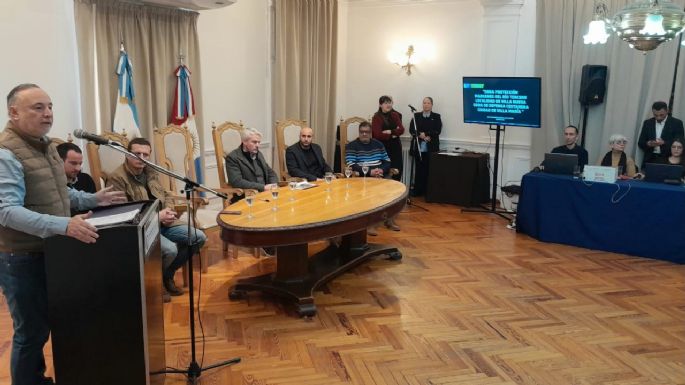Presentan obra que protegerá las orillas del río en las dos Villas
