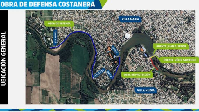 Dónde serán las intervenciones costeras en las dos Villas