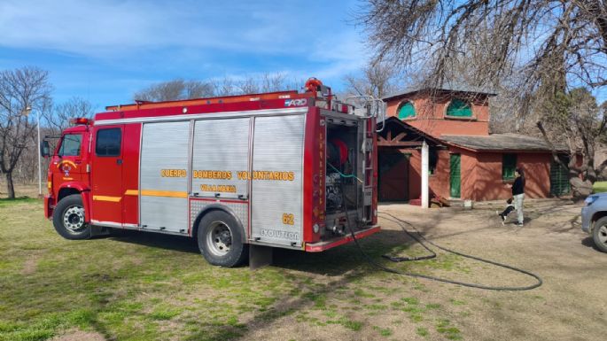 Fuga de gas alertó a vecinos e intervinieron los bomberos