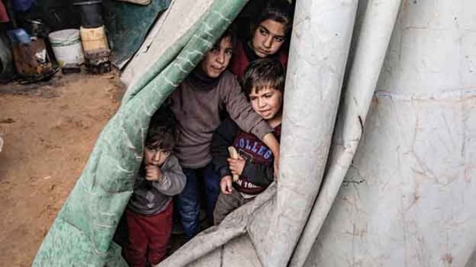 España recibe a niños gazatíes