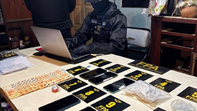 En tres allanamientos incautan 116 dosis de cocaína