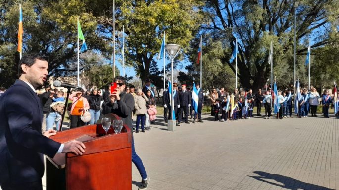 Tagni: "mantengamos viva la llama de la libertad, la unión y el compromiso por el bien común"