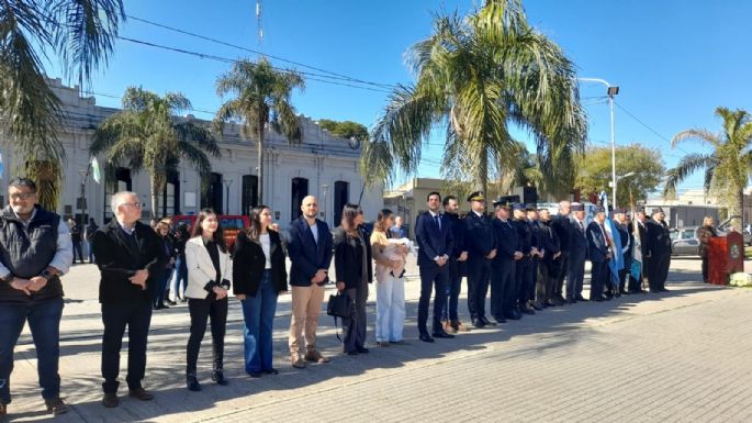 Tagni: "mantengamos viva la llama de la libertad, la unión y el compromiso por el bien común"