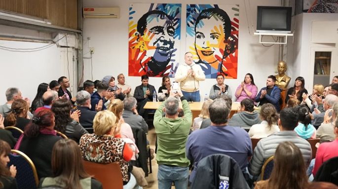 En un acto, Accastello apoyó a Provincias Unidas