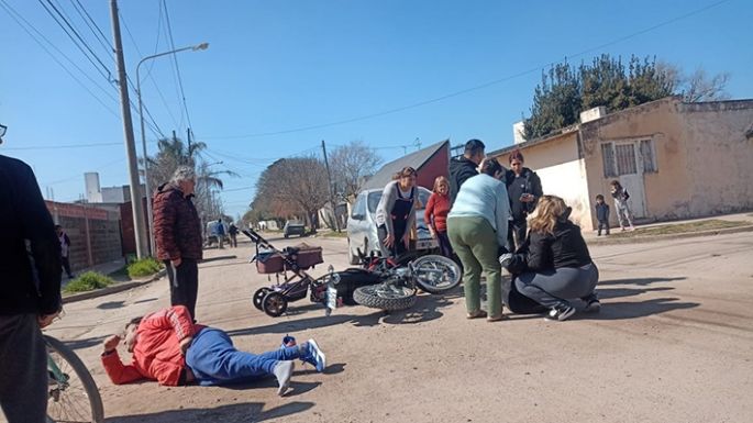 Nueve heridos en tres accidentes de tránsito