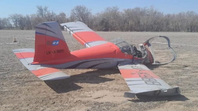 Accidente de aeronave en el campo hotel "Nono Luigi"