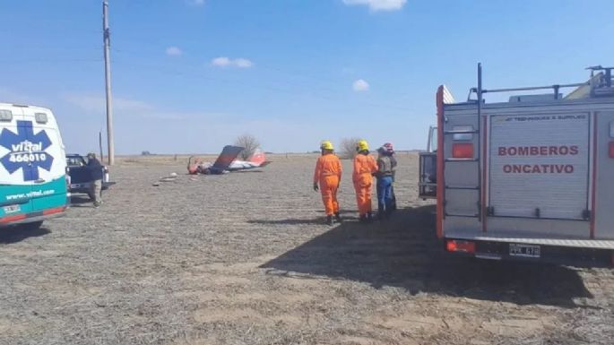 Accidente de aeronave en el campo hotel "Nono Luigi"