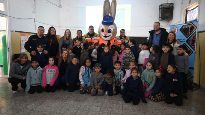 Hubo jornada de educación vial en una primaria