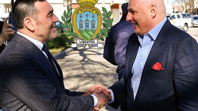 Caballero, invitado a una gran ceremonia