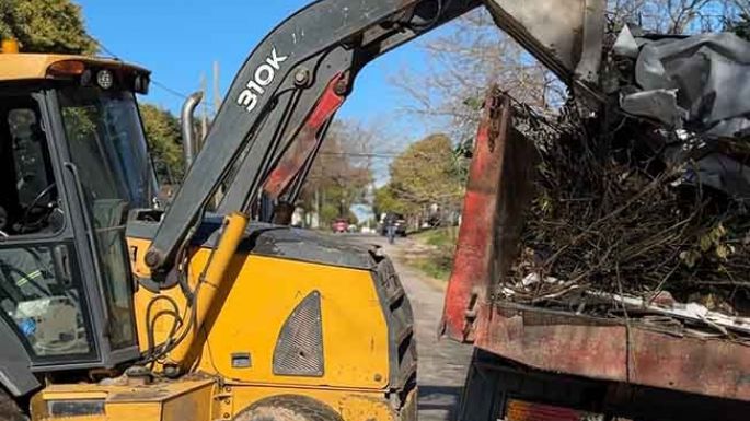 Se realizaron varios trabajos de mantenimiento en la ciudad