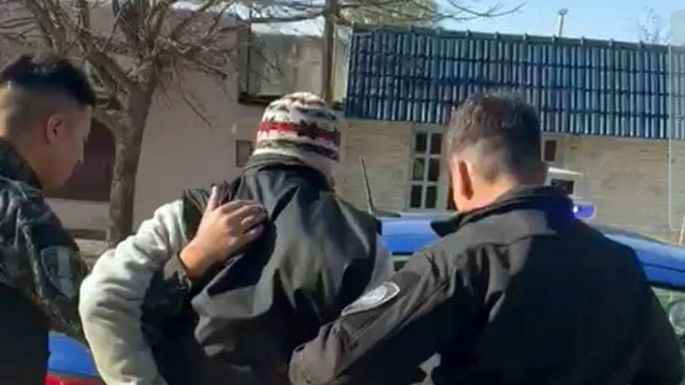 Fue detenido tras violenta agresión