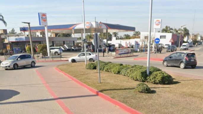 Está cortado el tránsito en la rotonda de Sarmiento y Seppey