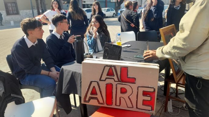 Villa Nueva celebró la Feria de Ciencias con todas las escuelas en la Plaza