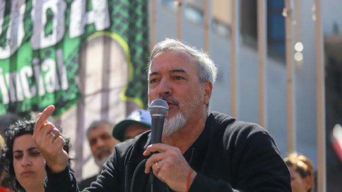 Aguiar anunció un paro nacional si no liberan a Giuliani
