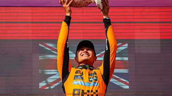 Norris sumó otro triunfo y Colapinto terminó 18°