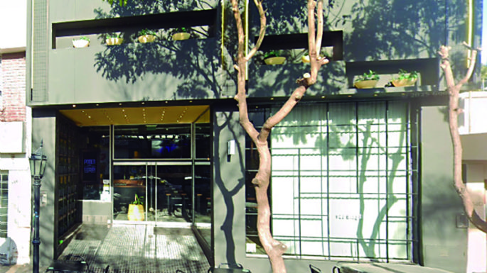 Principio de incendio en un restobar de la ciudad