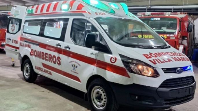 Joven motociclista sufrió traumatismo de cráneo en un choque
