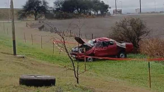 Murió un hombre al accidentarse una familia en la ruta 36