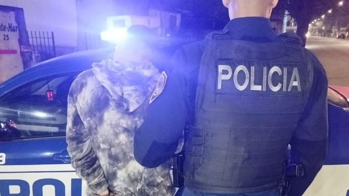Circulaba en una moto con patente perteneciente a otra
