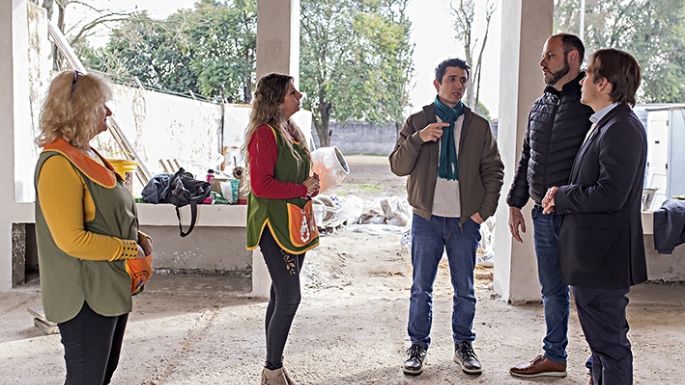 Avanza la ampliación del Jardín de Infantes