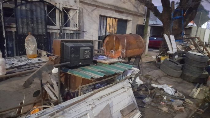 Decomisaron artefactos en una chacarita ilegal