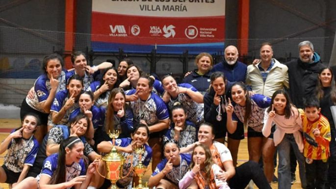 Otro “trofeo” de campeón para Villa María Deporte y Tiro, de San Francisco