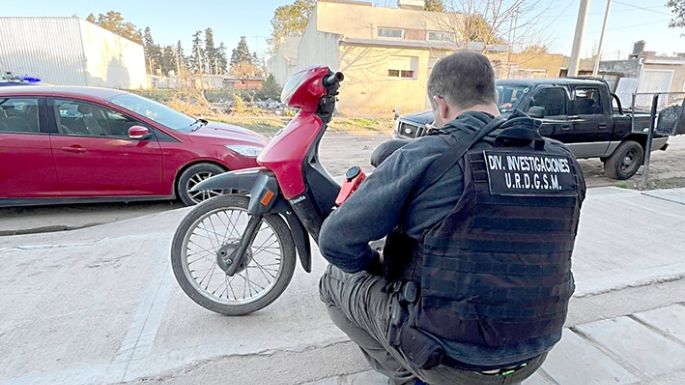 Cayó un “motochorro”, autor de dos arrebatos