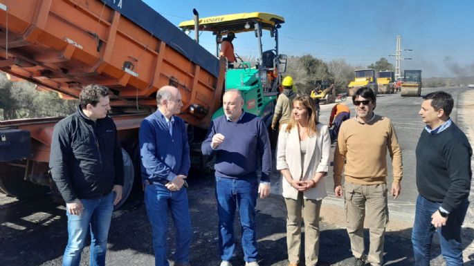 El arco sudeste de la Circunvalación Villa María - Villa Nueva tiene un 85% de avance