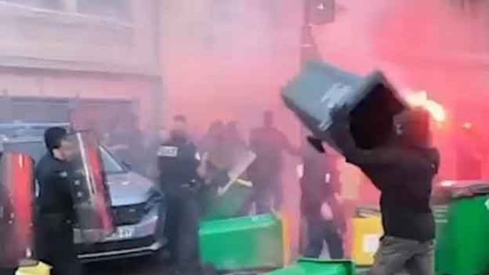 Bloqueos y detenidos en jornada de protesta