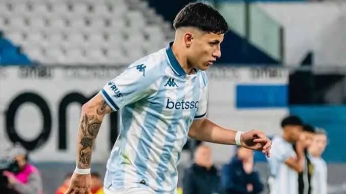 Debutó el villamariense Gonzalo Reyna en la victoria de Racing