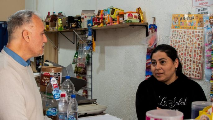En la salida habitual a los barrios, fue el turno del Evita