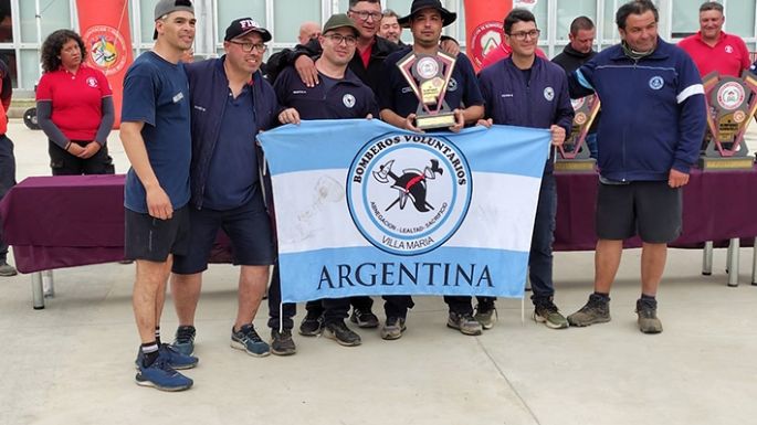 Bomberos locales, otra vez, de lo mejor de la provincia
