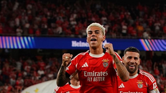 Gol de Barrenechea, pero perdió Benfica