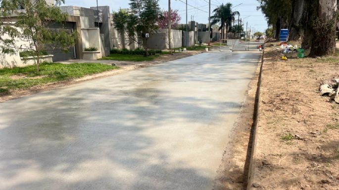 Pavimentaron la avenida Nestlé