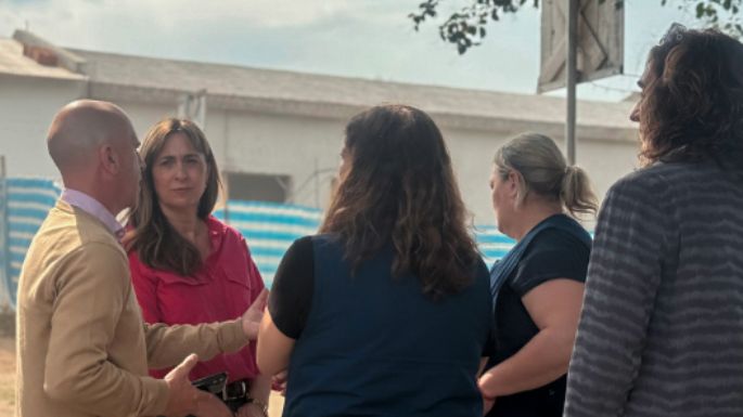 La legisladora Navarro Alegre recorrió obras provinciales