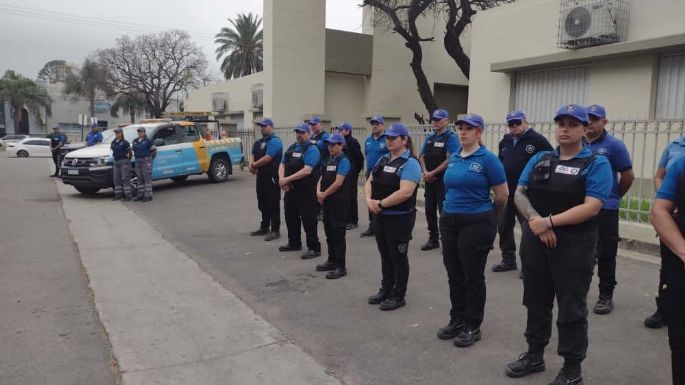 Reconocieron a los agentes de la Guardia Local al cumplirse un año de trabajo