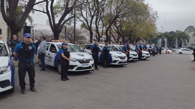 Reconocieron a los agentes de la Guardia Local al cumplirse un año de trabajo