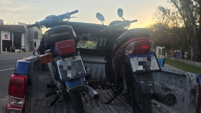 Secuestraron más de 40 motos por desórdenes en banda