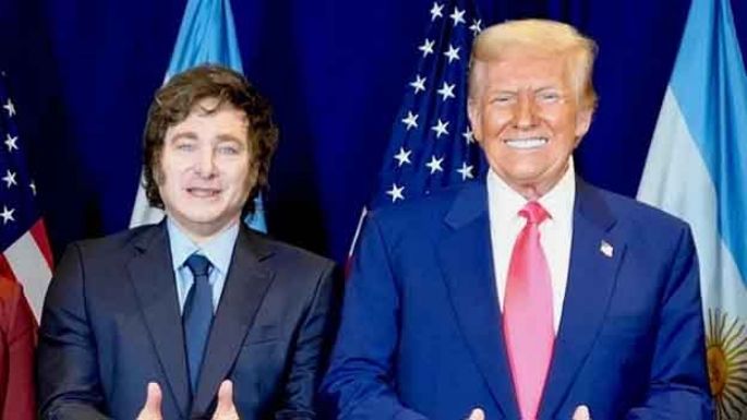 Milei se reúne con Trump
